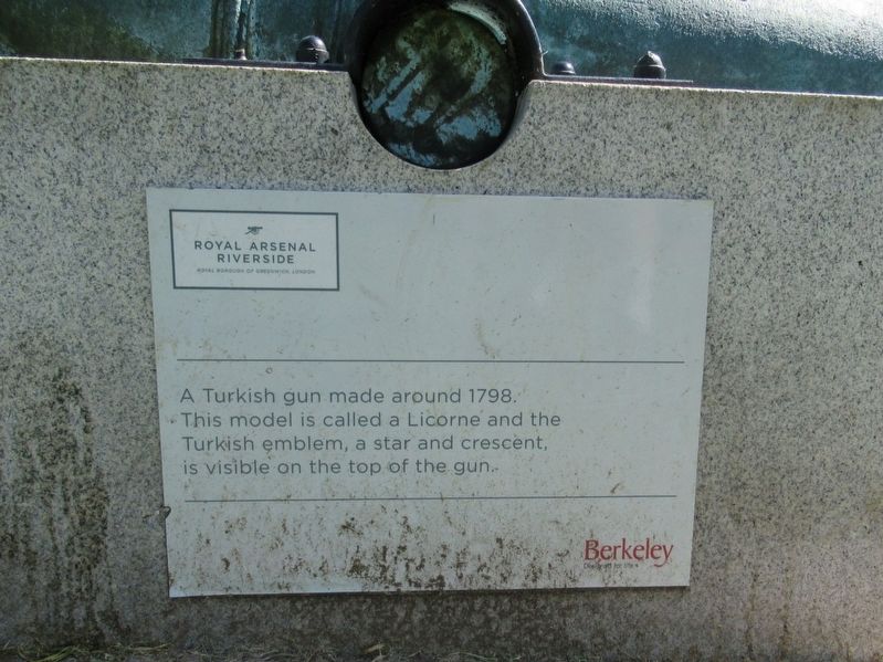 Turkish Gun Marker. Click for full size. Turkish Gun Marker image. Click for full size.