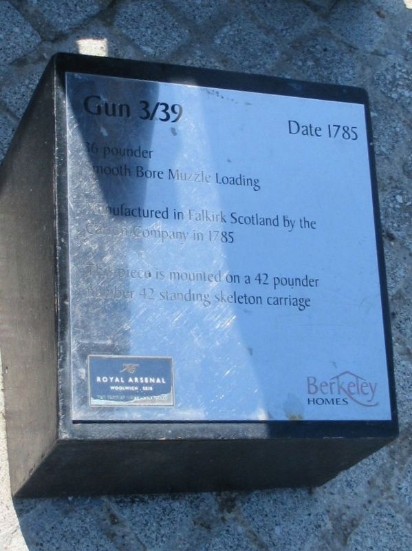 Gun 3/39 Marker. Click for full size. Gun 3/39 Marker image. Click for full size.