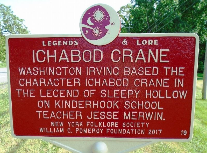 Ichabod Crane Marker image. Click for full size.