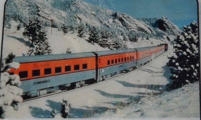Marker detail: Winter Park Ski Train. Click for full size. Marker detail: Winter Park Ski Train image. Click for full size.