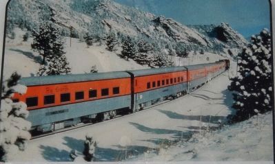 Marker detail: Winter Park Ski Train image. Click for full size.