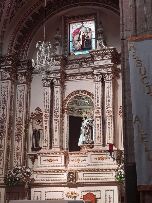 The image of Our Lady of Mount Carmel image. Click for full size.