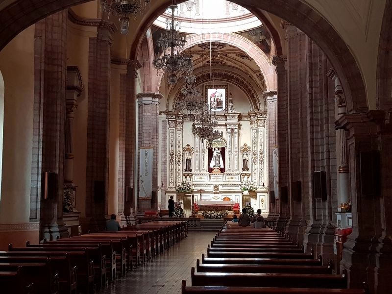 An interior view of the Temple and Convent of Our Lady of Mount Carmel image. Click for full size.