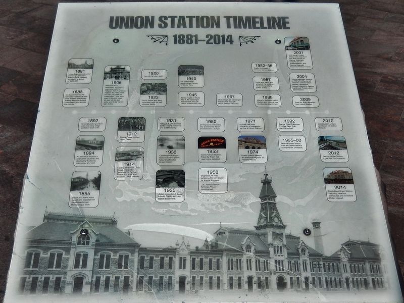 Union Station Timeline Marker image. Click for full size.