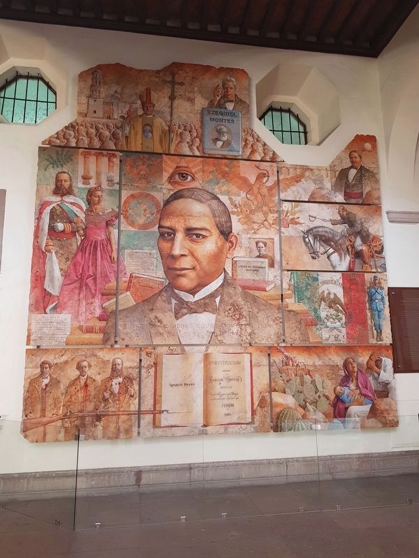 One of the murals by Francisco Cauduro at the Casa de Corregimiento image. Click for full size.