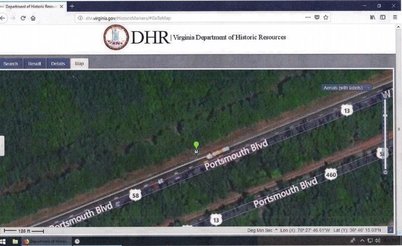 Exhibit E – A DHR Aerial Image. image. Click for full size.