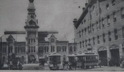 Marker detail: Original Union Station image. Click for full size.