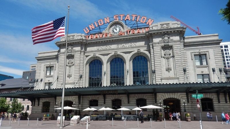 Union Station (<i>after 2014 restoration; now houses the Crawford Hotel</i>) image. Click for full size.