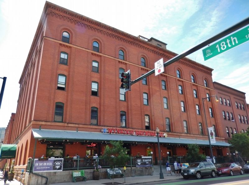J.S. Brown Mercantile (<i>former warehouse with elaborate brickwork & romanesque arches</i>). Click for full size. J.S. Brown Mercantile (<i>former warehouse with elaborate brickwork & romanesque arches</i>) image. Click for full size.