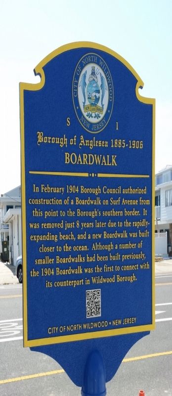 Boardwalk Marker. Click for full size. Boardwalk Marker image. Click for full size.