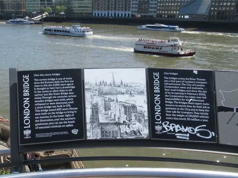 London Bridge Marker. Click for full size. London Bridge Marker image. Click for full size.