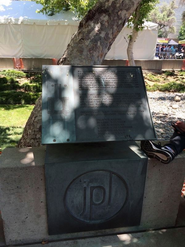 Jet Propulsion Laboratory Marker image. Click for full size.