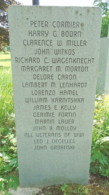 Columbia World War I Memorial Park Honored Dead Marker. Click for full size. Columbia World War I Memorial Park Honored Dead Marker image. Click for full size.