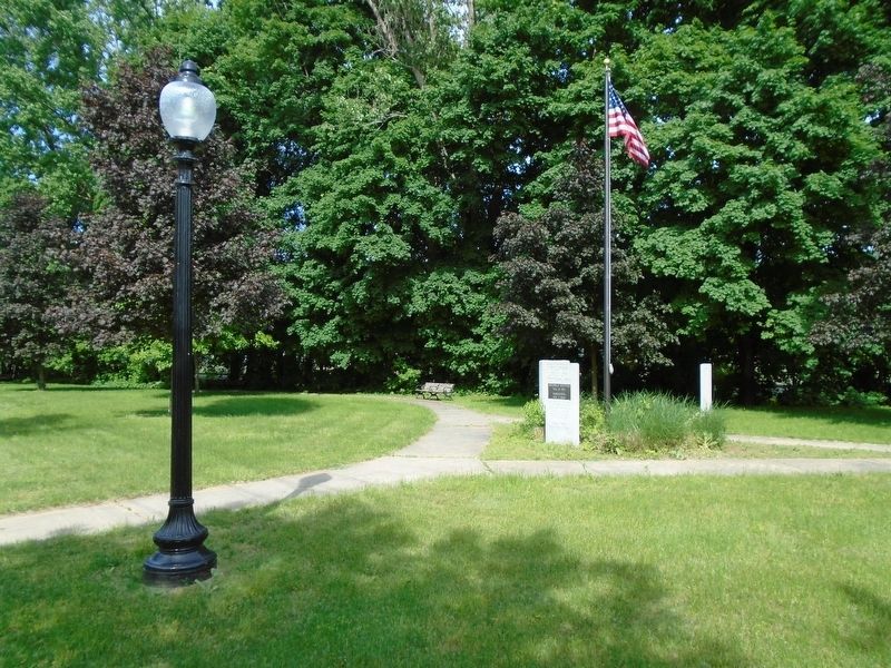 Columbia World War I Memorial Park and Markers image. Click for full size.