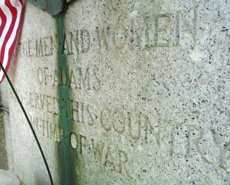 War Memorial Dedication. Click for full size. War Memorial Dedication image. Click for full size.