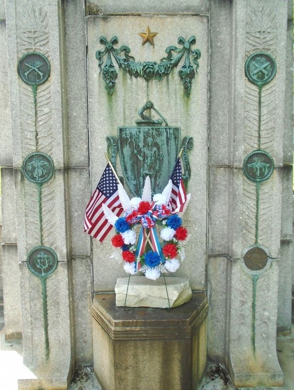 War Memorial Detail. Click for full size. War Memorial Detail image. Click for full size.