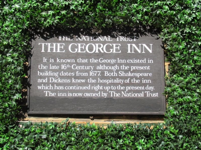 The George Inn Marker image. Click for full size.