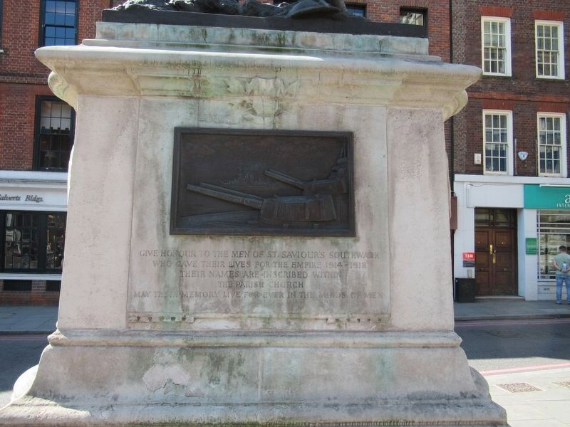 St. Saviour�s Southwark World War I Memorial image. Click for full size.