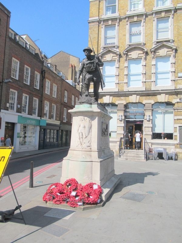 St. Saviour�s Southwark World War I Memorial image. Click for full size.