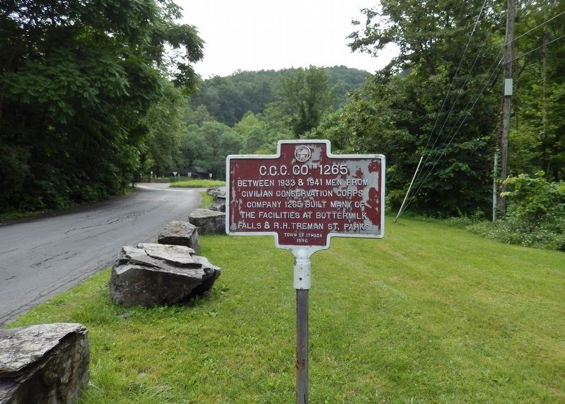 C.C.C. CO. #1265 Marker (<i>wide view</i>) image. Click for full size.