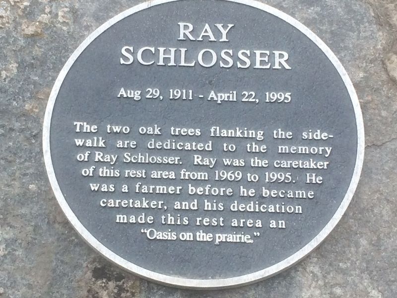 Ray Schlosser Marker image. Click for full size.