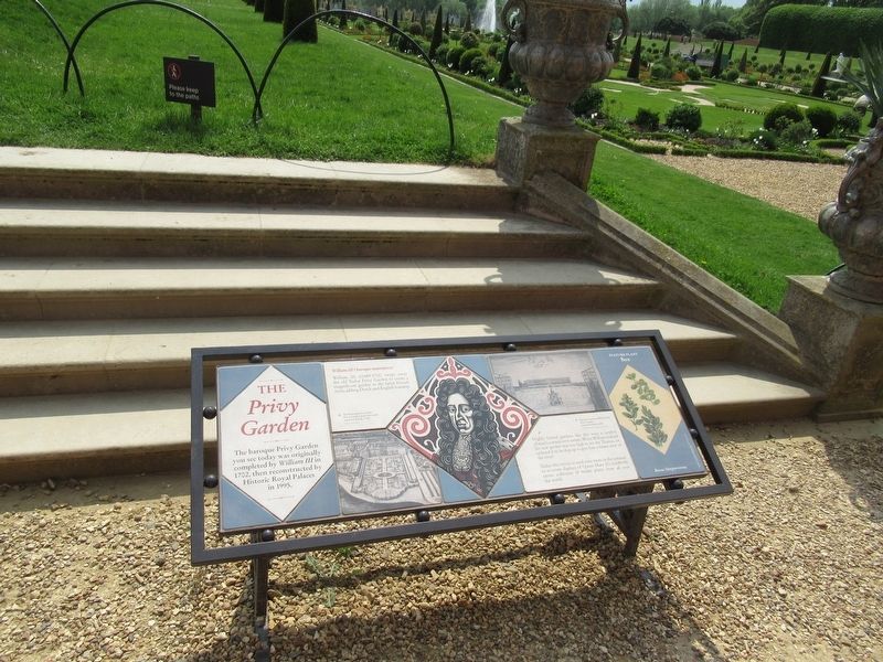 The Privy Garden Marker image. Click for full size.