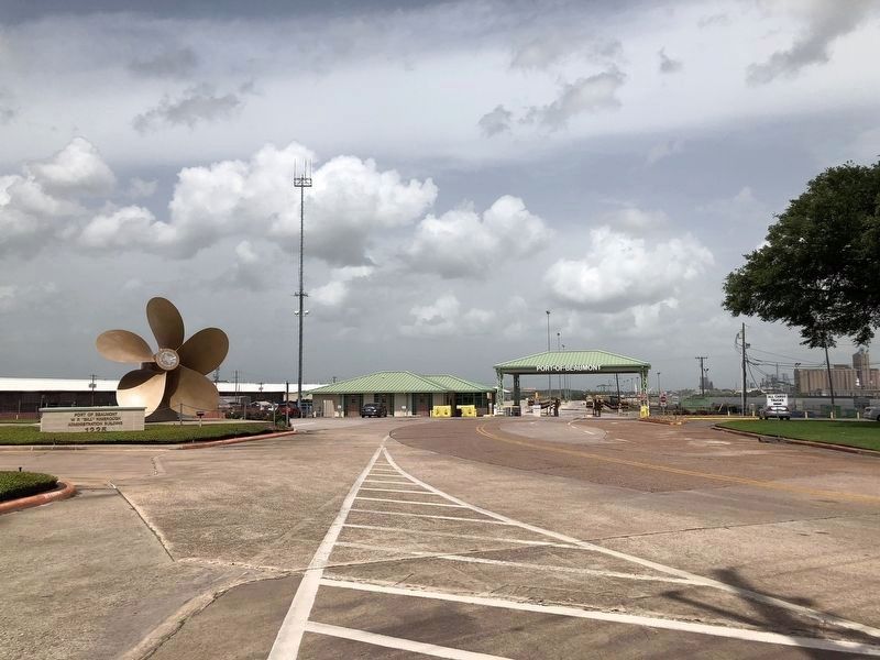Port of Beaumont Entrance image. Click for full size.