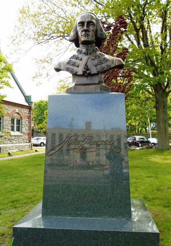 John Hancock Birth Site Monument image. Click for full size.
