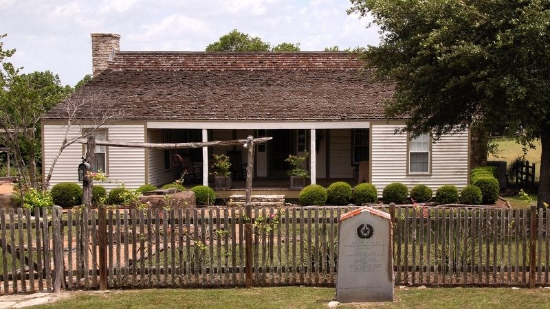 Home Built in 1845 by General Jerome B. Robertson image. Click for full size.