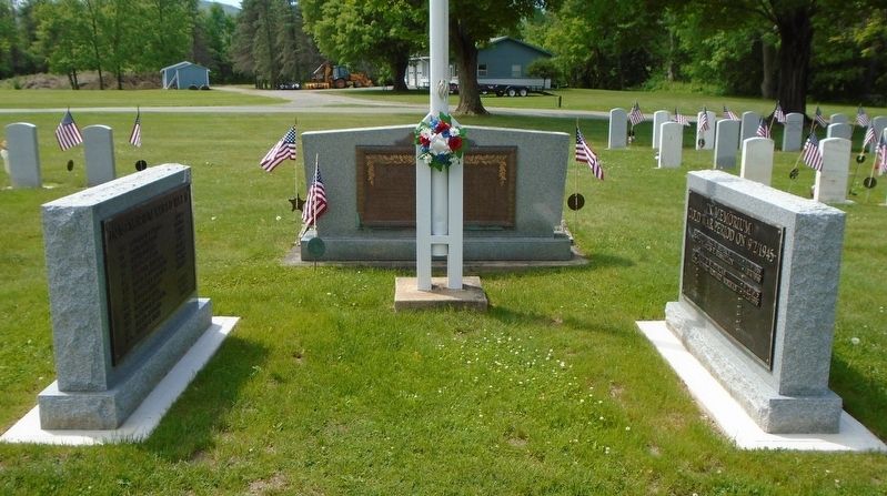 War and Veterans Memorial Markers. Click for full size. War and Veterans Memorial Markers image. Click for full size.
