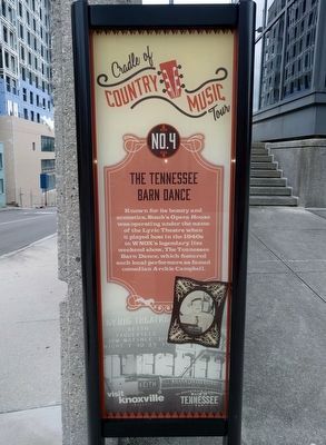 The Tennessee Barn Dance Marker. Click for full size. The Tennessee Barn Dance Marker image. Click for full size.