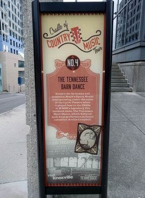 The Tennessee Barn Dance Marker image. Click for full size.