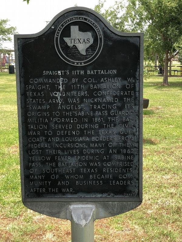 Spaight's 11th Battalion Marker image. Click for full size.