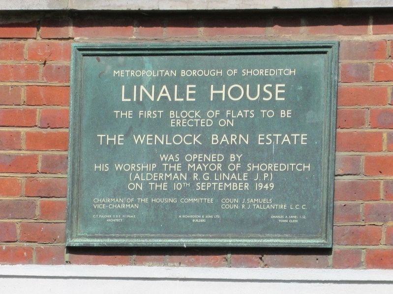 Linale House Marker image. Click for full size.
