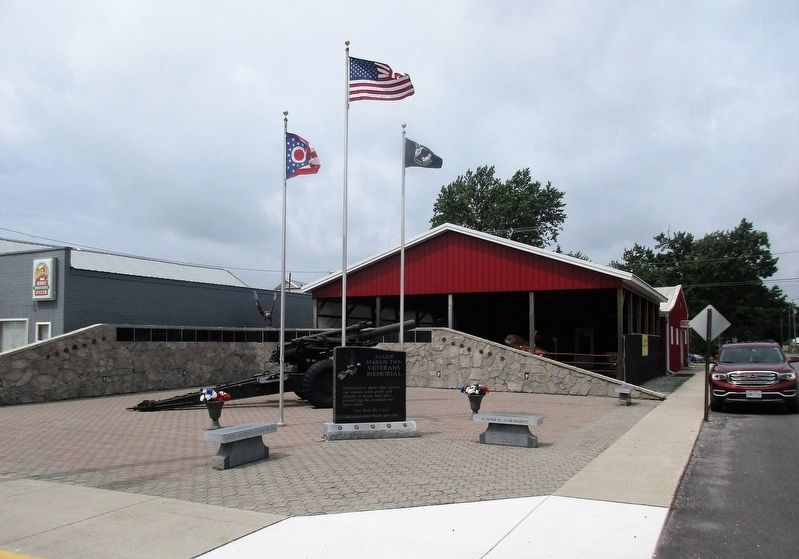 Alger Marion Township Veterans Memorial Marker. Click for full size. Alger Marion Township Veterans Memorial Marker image. Click for full size.
