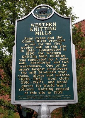 Western Knitting Mills Marker. Click for full size. Western Knitting Mills Marker image. Click for full size.