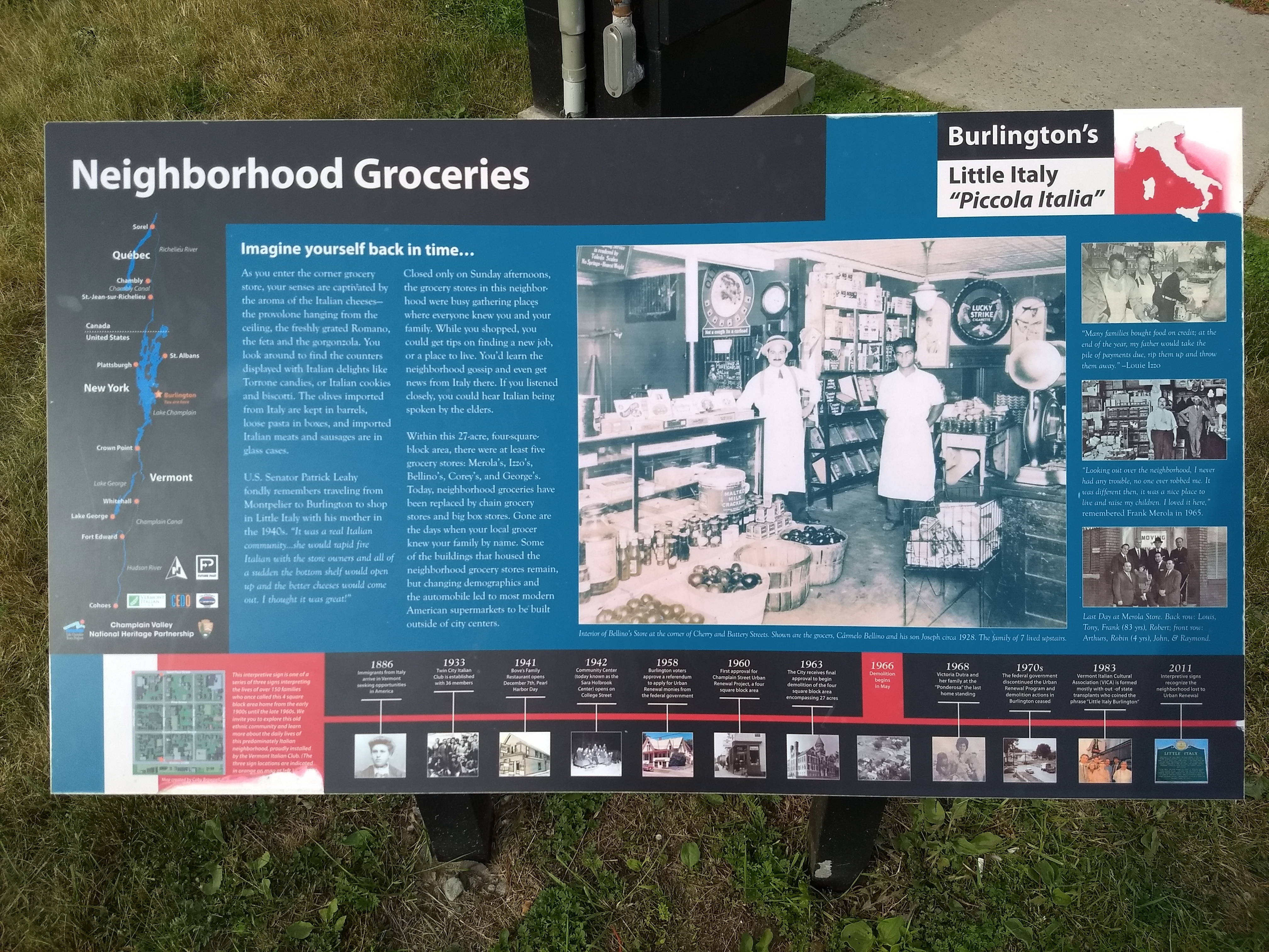 Neighborhood Groceries Marker