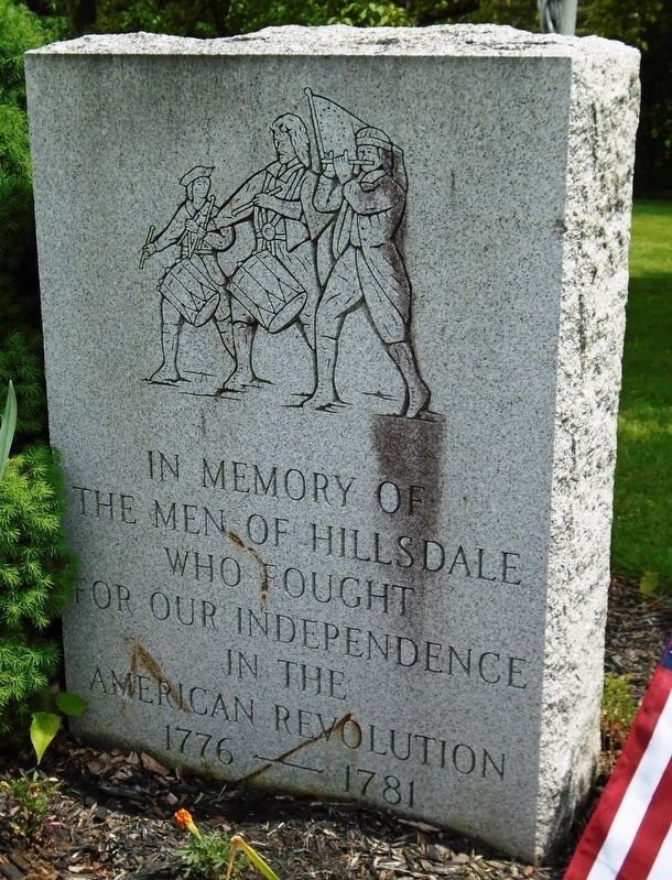 American Revolution Memorial Marker. Click for full size. American Revolution Memorial Marker image. Click for full size.