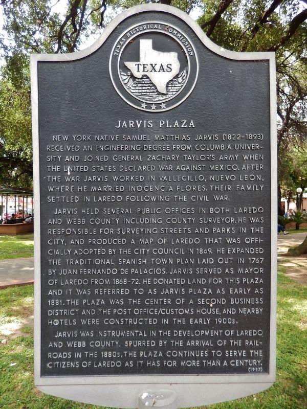 Jarvis Plaza Marker image. Click for full size.