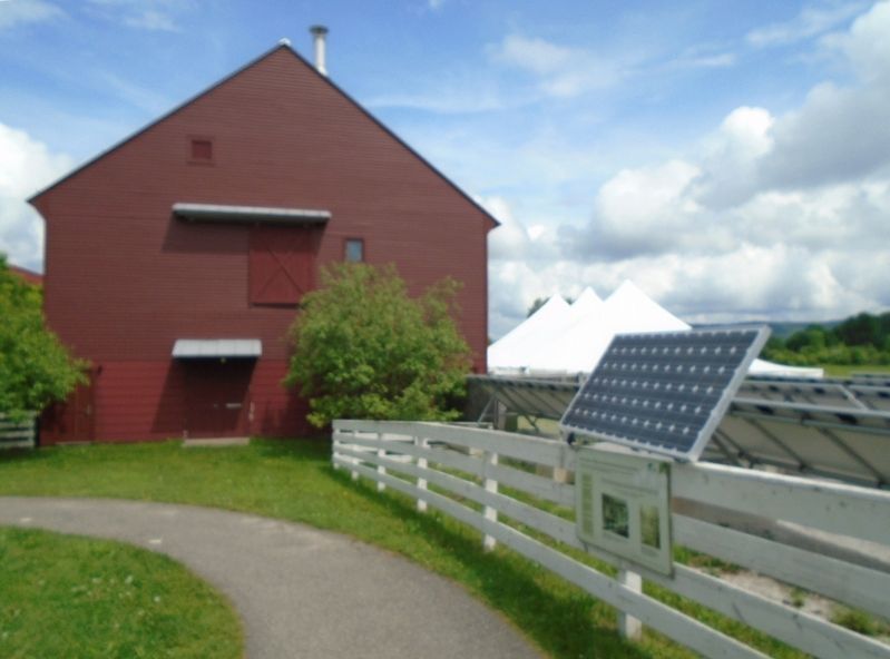 Hancock Shaker Village: Powered by the Sun for Over 200 Years Marker. Click for full size. Hancock Shaker Village: Powered by the Sun for Over 200 Years Marker image. Click for full size.