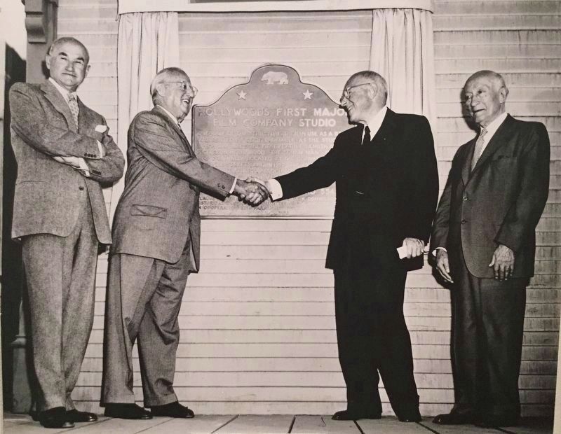 Marker Dedication. Click for full size. Marker Dedication image. Click for full size.