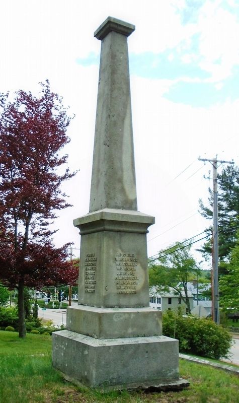 Civil War Soldier's Monument. Click for full size. Civil War Soldier's Monument image. Click for full size.