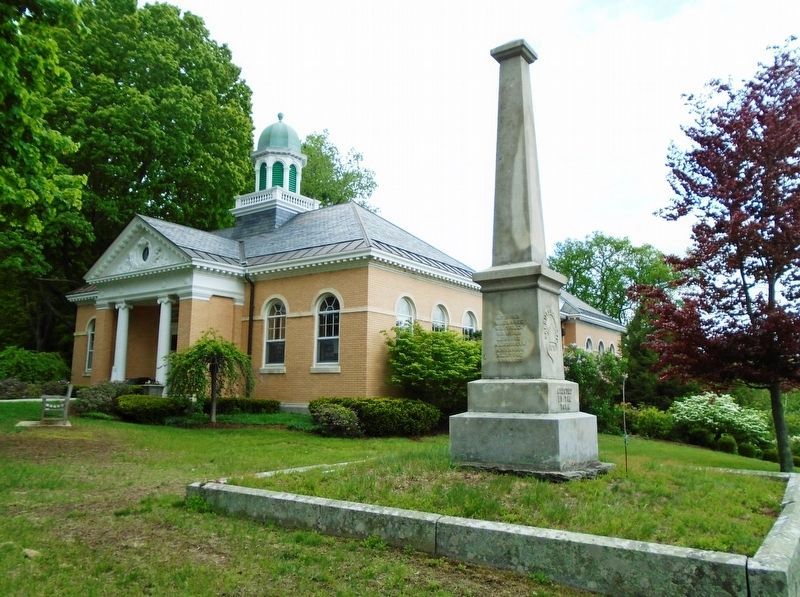 Civil War Soldier's Monument. Click for full size. Civil War Soldier's Monument image. Click for full size.