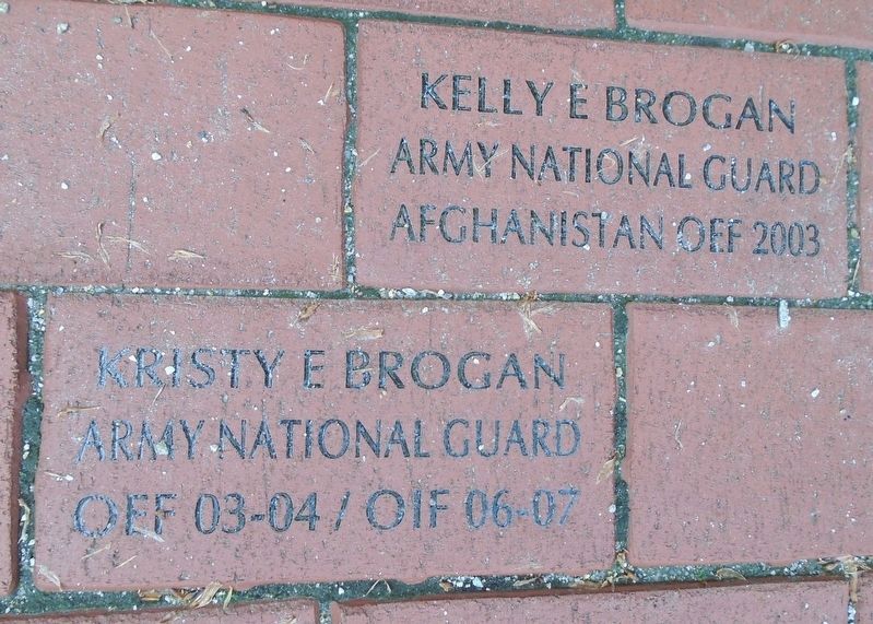Sturbridge Honor Roll War Memorial Brogan Pavers image. Click for full size.