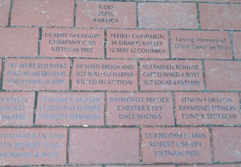 Sturbridge Honor Roll War Memorial Representative Pavers. Click for full size. Sturbridge Honor Roll War Memorial Representative Pavers image. Click for full size.