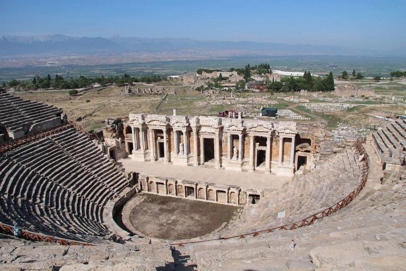 Hierapolis Theatre. Click for full size. Hierapolis Theatre image. Click for full size.
