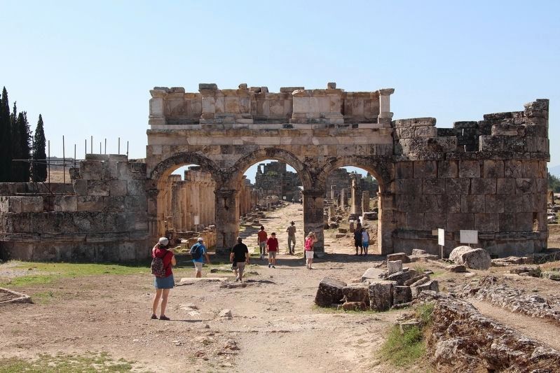 Frontinus Gate. Click for full size. Frontinus Gate image. Click for full size.