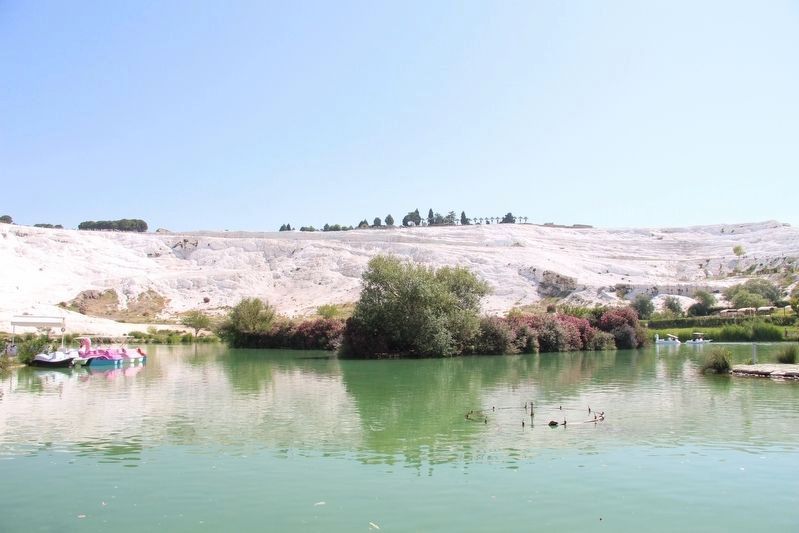 Pamukkale Travertines. Click for full size. Pamukkale Travertines image. Click for full size.
