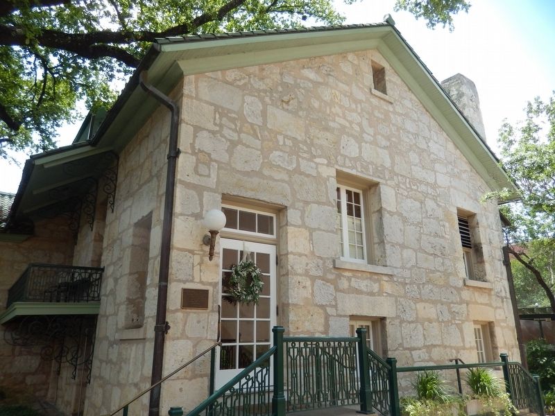 Carl Hilmar Guenther House (<i>marker visible just left of door</i>) image. Click for full size.