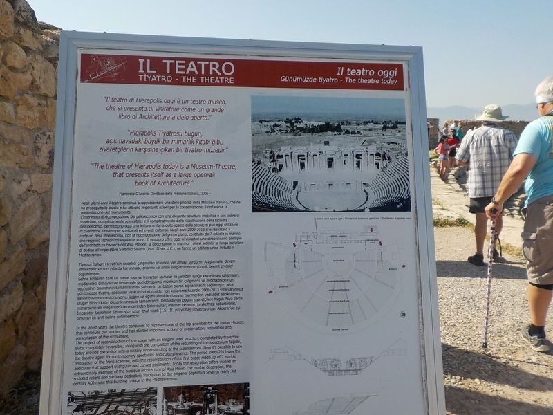 The Theatre Marker image. Click for full size.